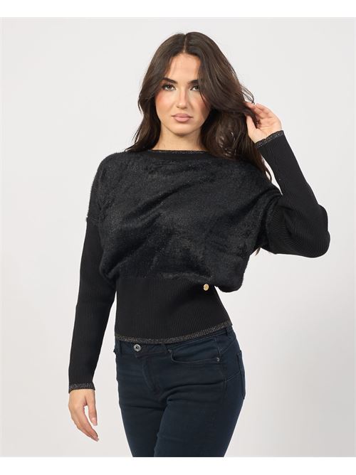 Yes Zee Dropped Sleeve Sweater YES ZEE | M014-IS000801